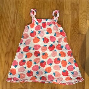 Angel Dear Strawberry Patterned Dress